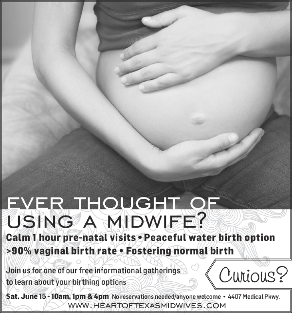 Home Birth and Midwife Educational Event, June 15th