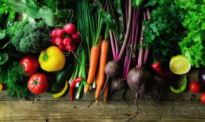 vegetables,on,wooden,background.,bio,healthy,organic,food,,herbs,and