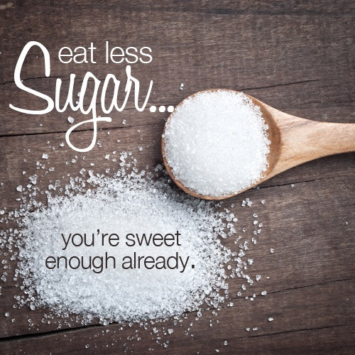 Decrease Sugar Consumption to < 30 Grams a Day