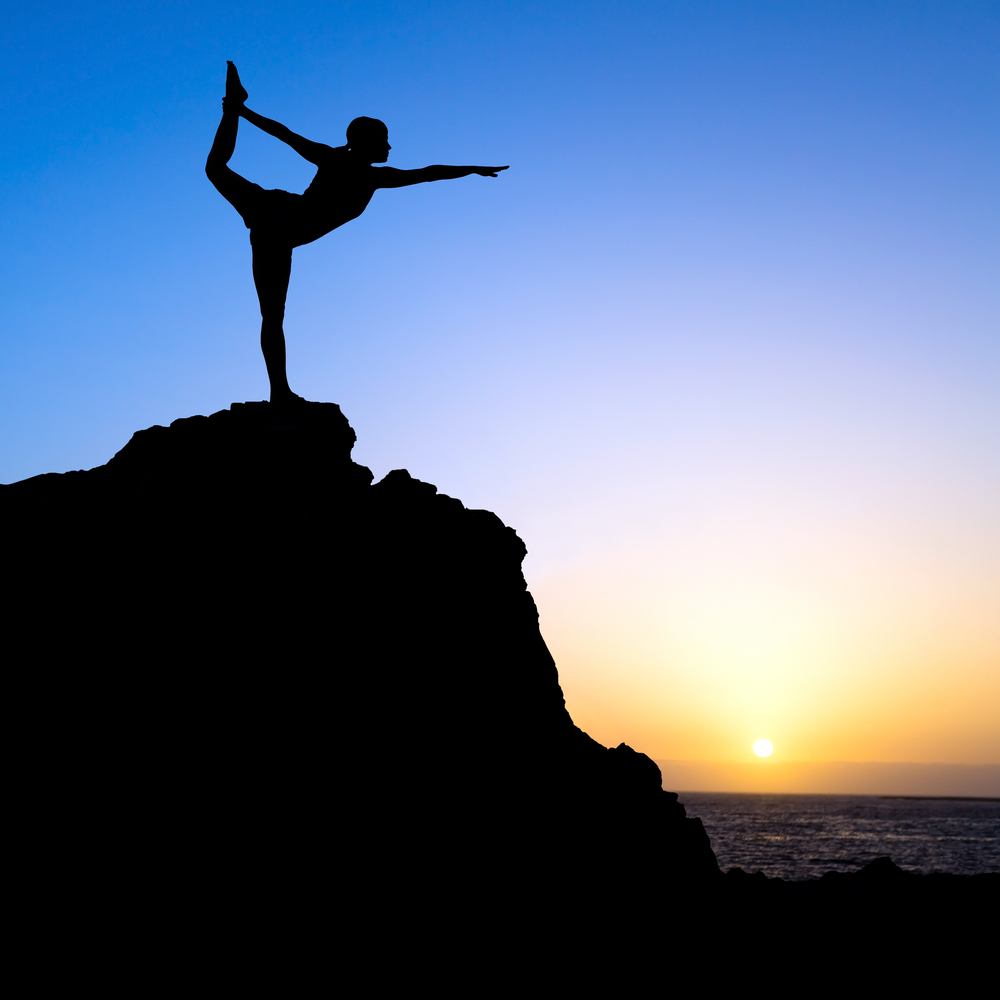 young,woman,doing,beautiful,yoga,pose,king,of,the,dancer,